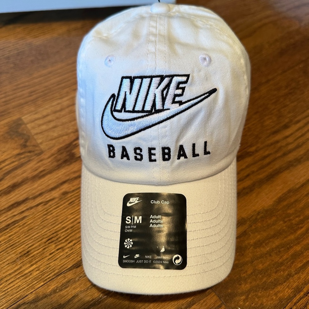 Nike White Unstructured Cap